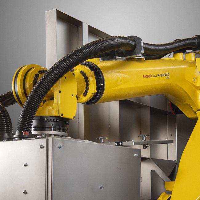 Robotergehäuse und präzise Blechbauteile